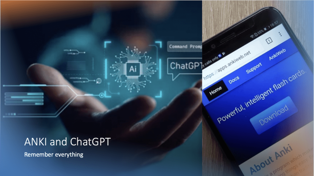 Anki and chatgpt